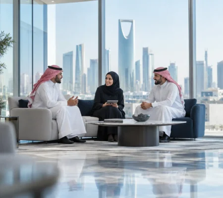 group-personal-accident-insurance Colleagues in a modern office representing group personal accident insurance